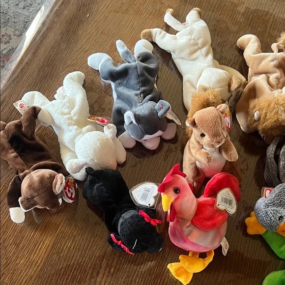 Lot of 15 Vintage Beanie Babies (13) - Picture 2 of 4